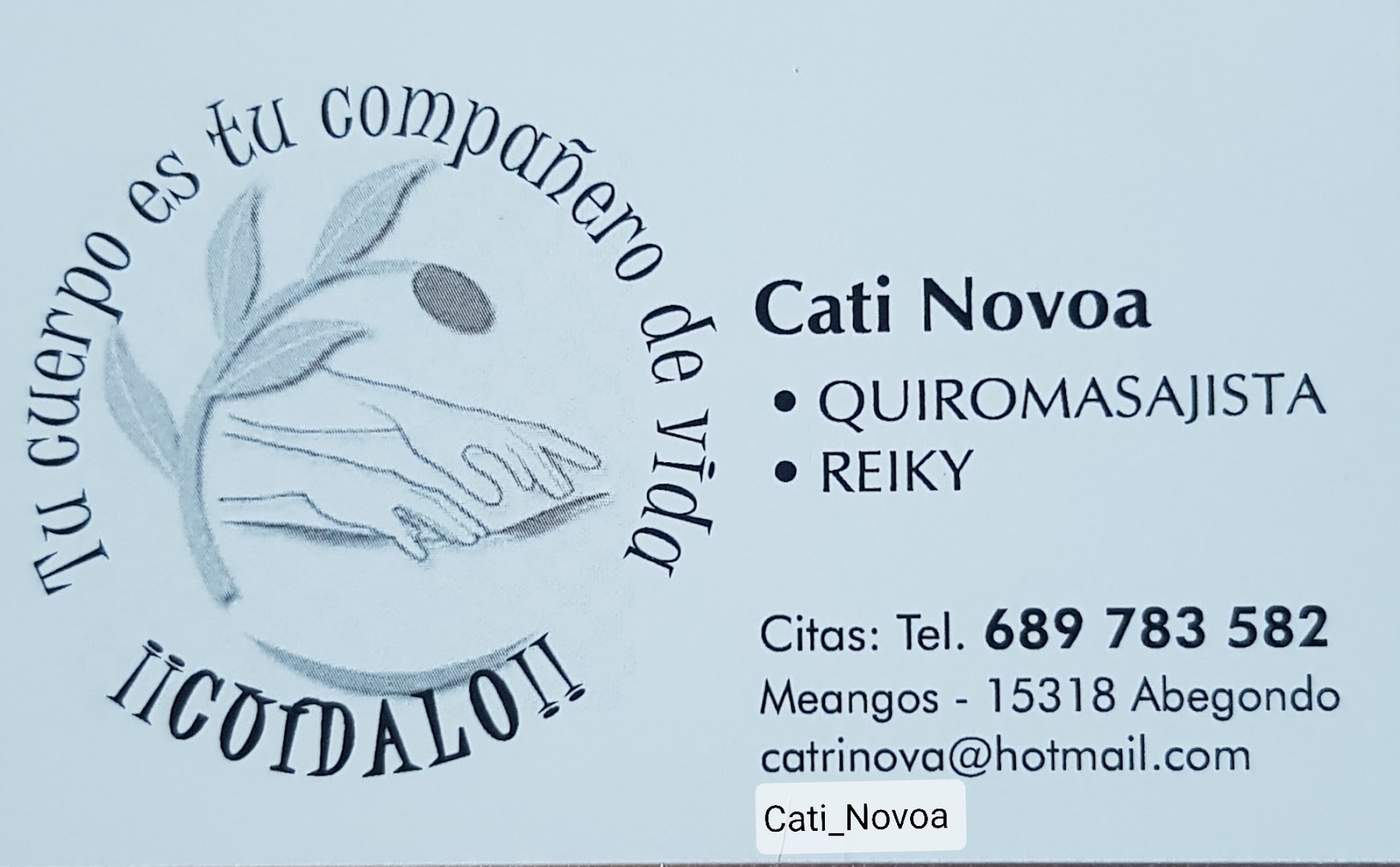 Cati-Novoa Masajista Masajes Terapeuticos · Fotos 1